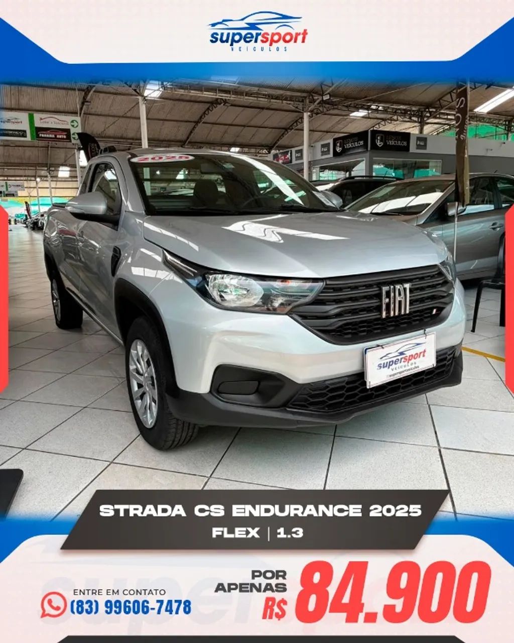 Fiat Strada Endurance 1.3 Flex 8V CS 2025