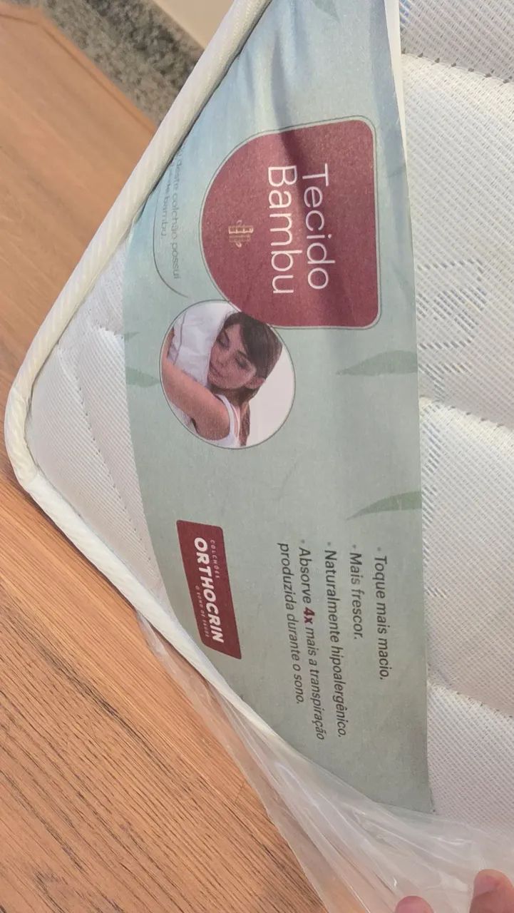 Colchão Solteiro Orthocrin novíssimo  - Foto 2