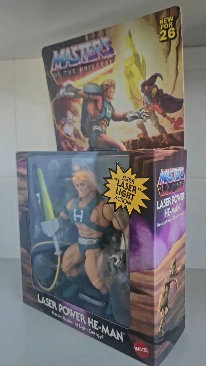 Laser Power He-Man Mattel Creations Exclusive  - Foto 2