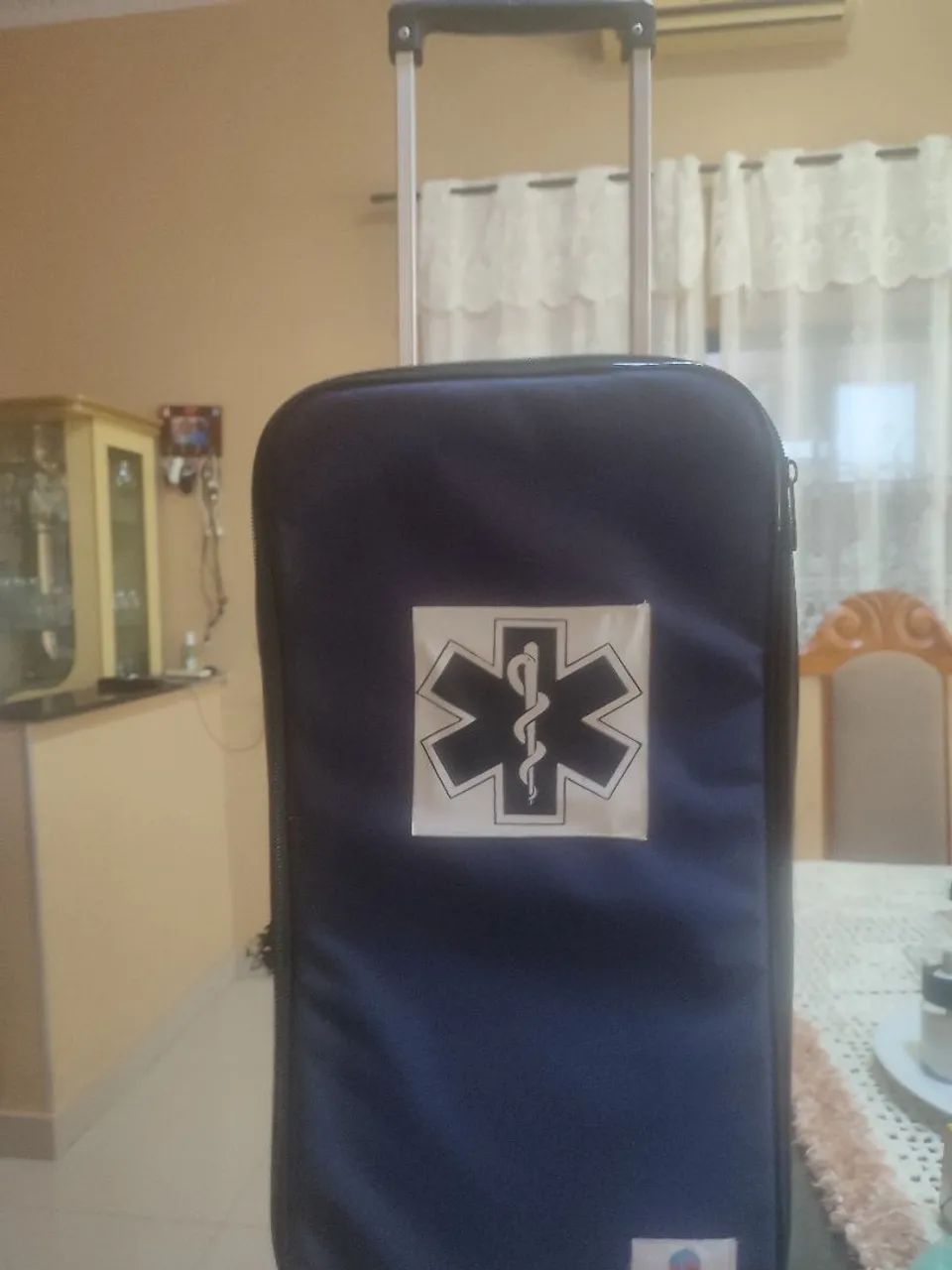 Bolsa com rodinhas para cilindro 