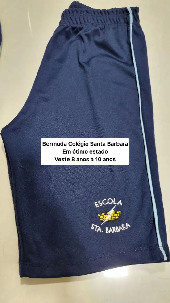 Uniforme Calça e Bermuda Colégio Santa Bárbara  - Foto 2
