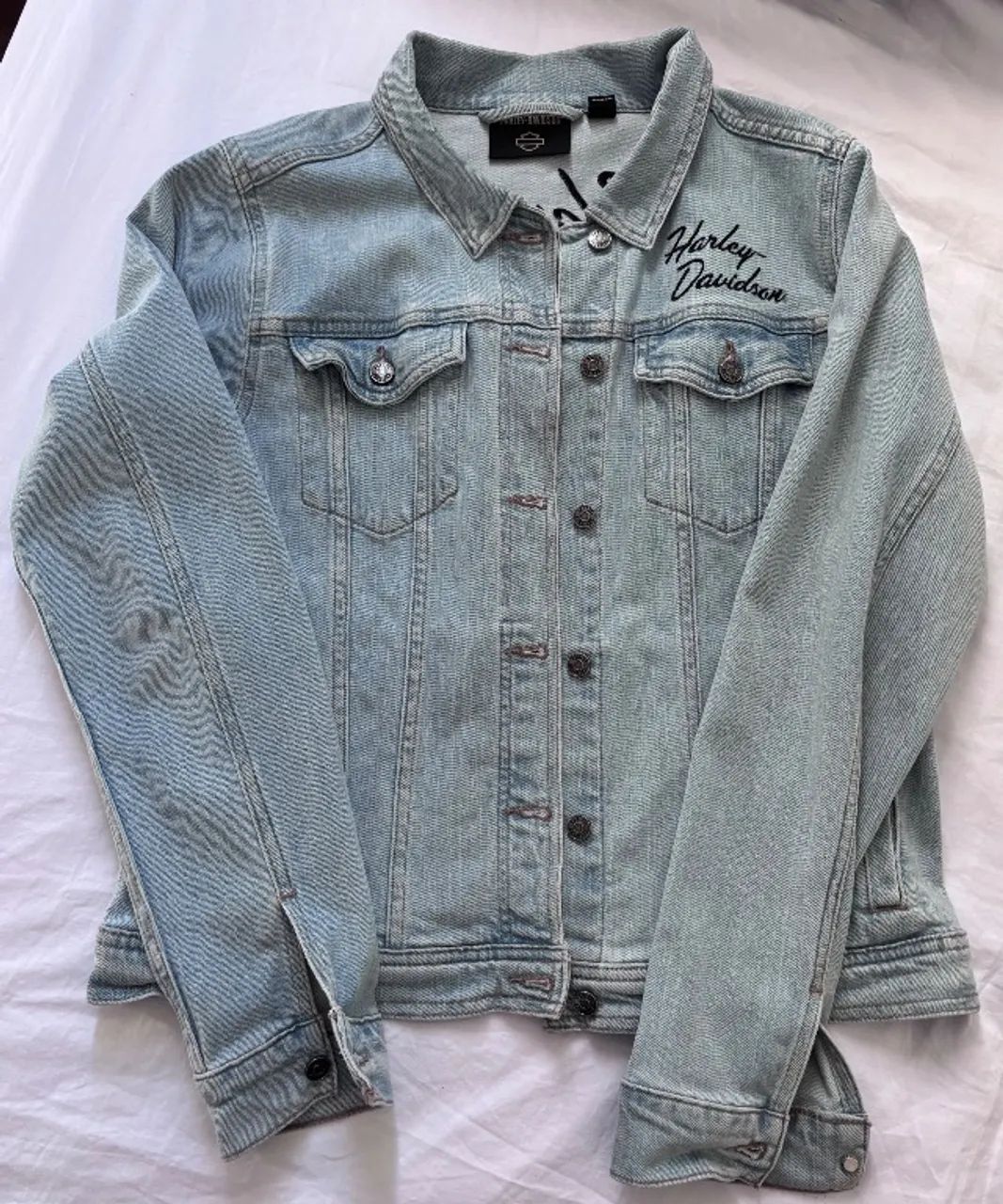 Jaqueta jeans Harley Davidson original