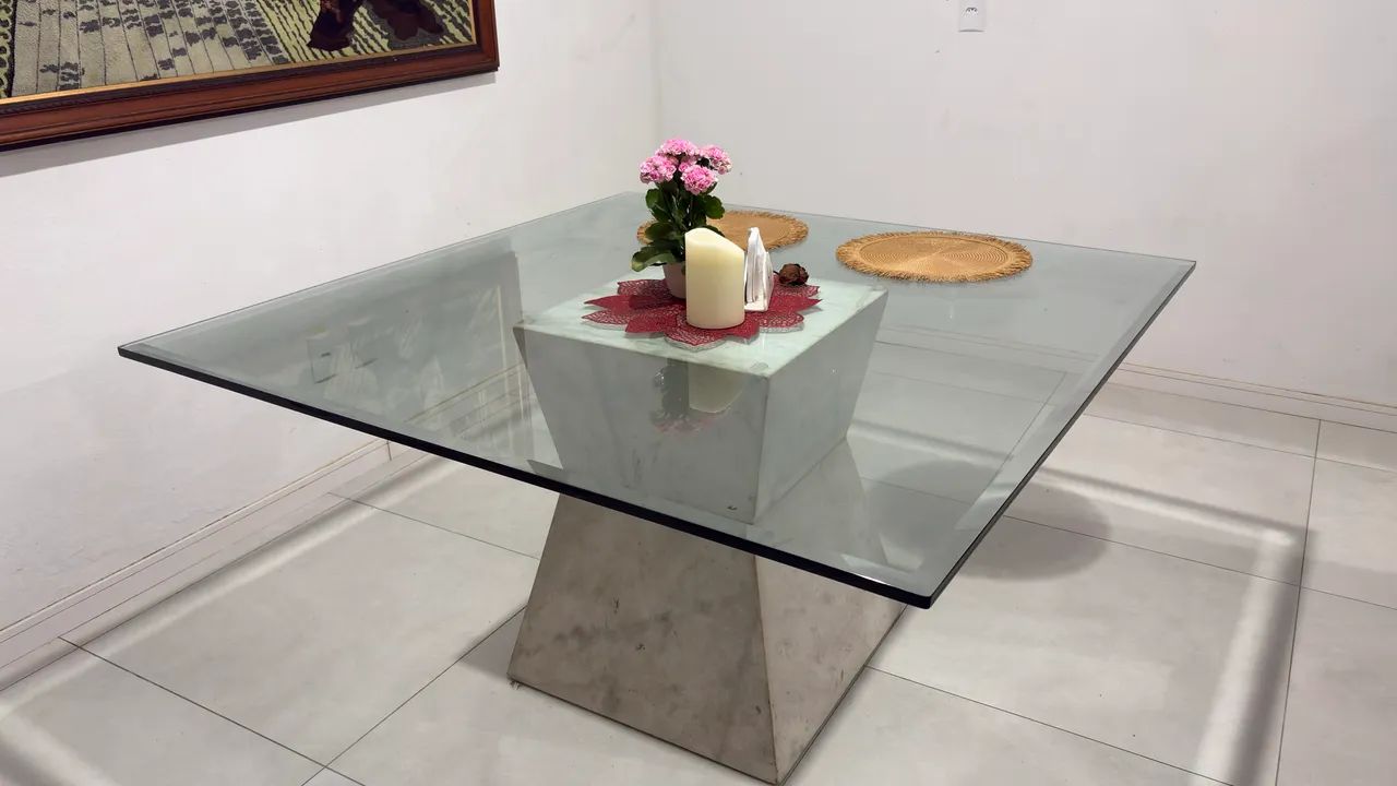 Mesa de vidro - Foto 5