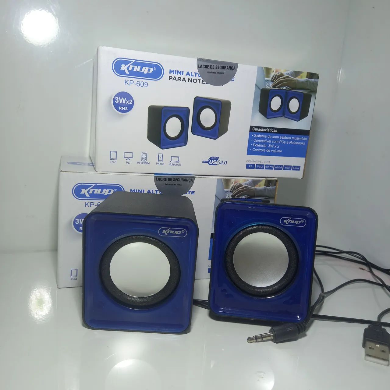 Caixa de som pra notebook e pc