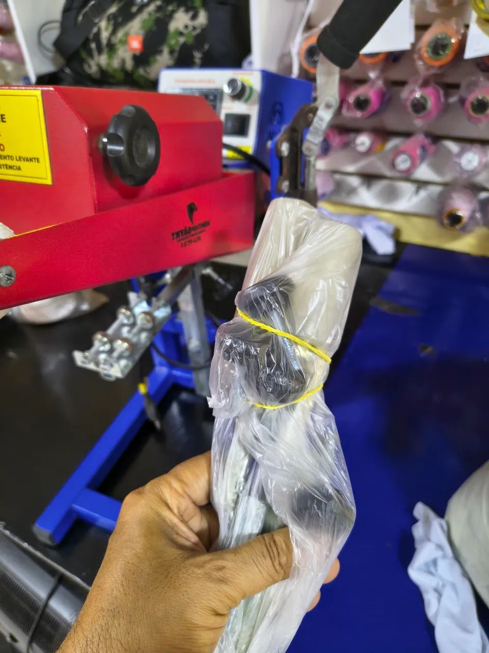 Prensa Térmica Thermo Roller Giro 360º para Transfer Laser - Foto 4