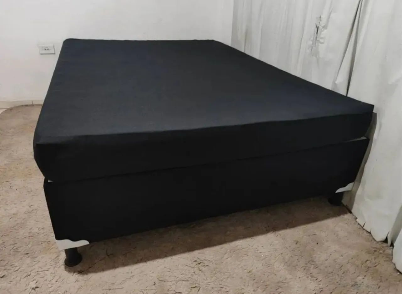 Cama Box + Colchão Espuma ENTREGO  - Foto 2