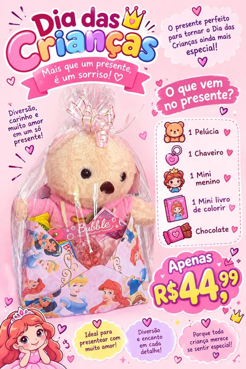 Presente dia das crianças 