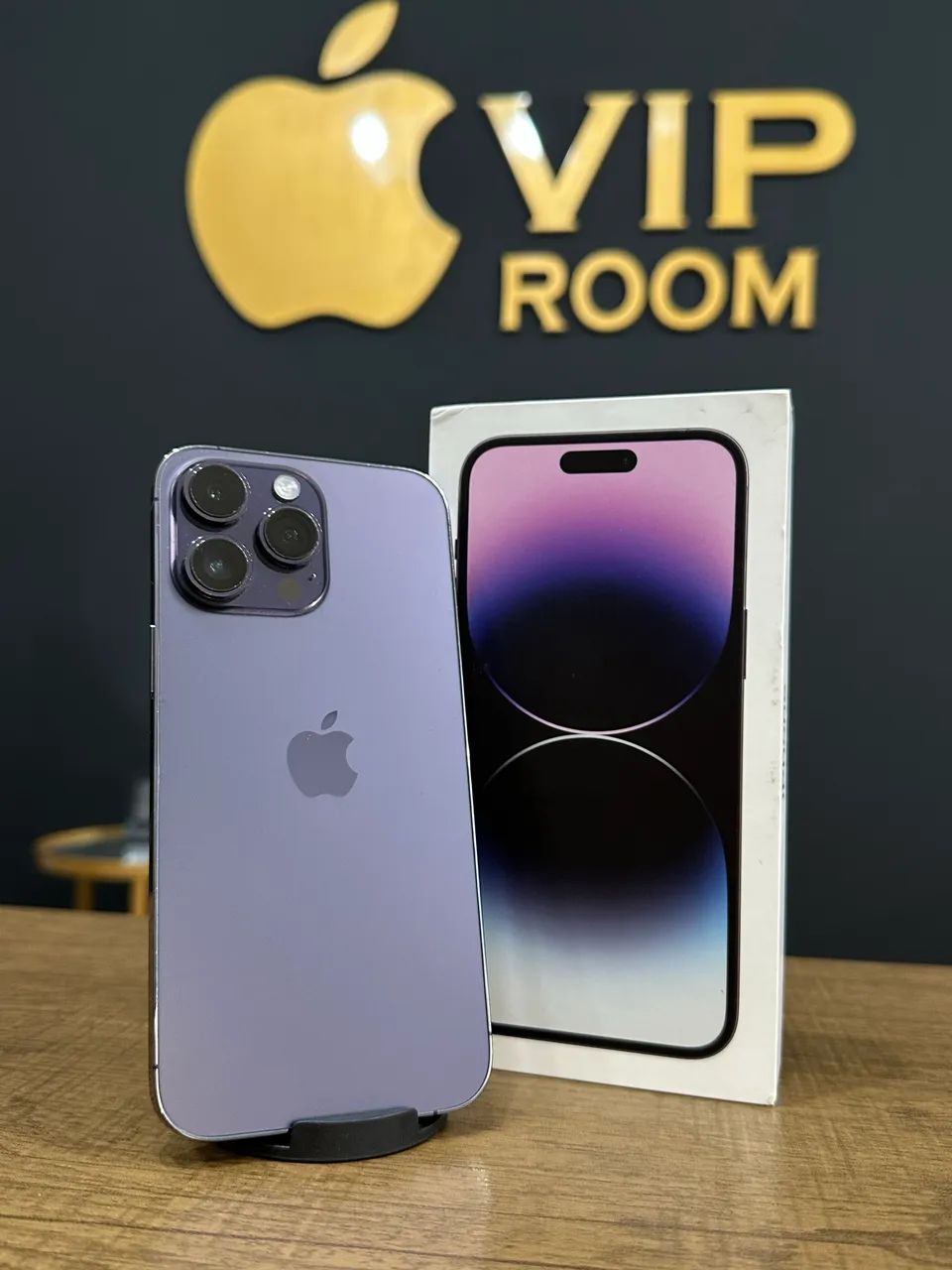 iPhone 14 Pro Max 128gb roxo semi novo!! - Foto 3