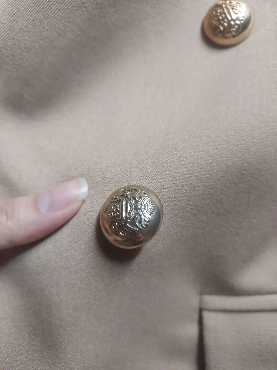 Blazer inverno Bege - Foto 4