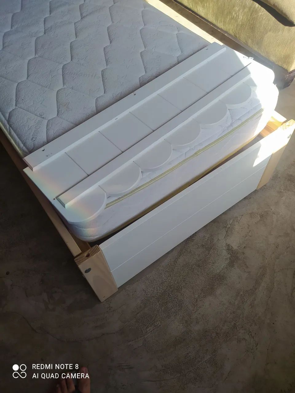Cama infantil com colchão  - Foto 4