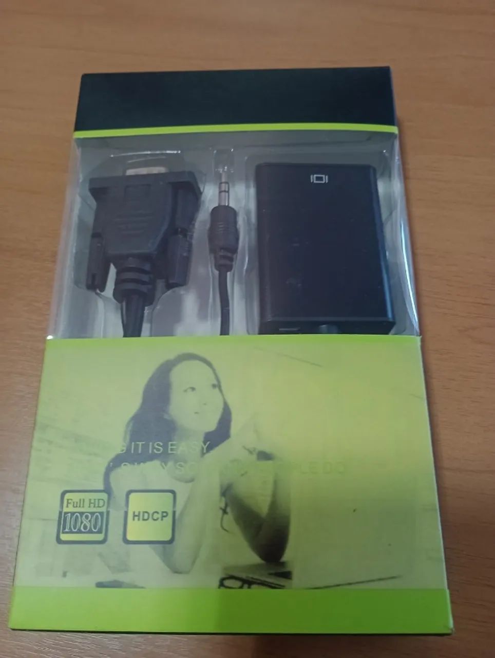 Adaptador VGA PARA HDMI com Áudio + USB - Entrega Grátis em Campo Grande MS
