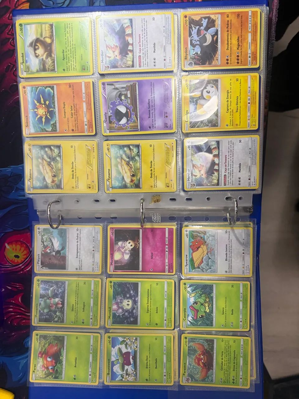Fichario/pasta Pokémon antigas  - Foto 3