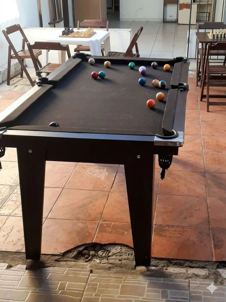 Mesa de sinuca completa