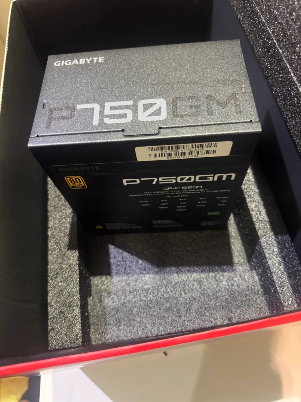 Fonte XPG Core Reactor 750W 80 Plus Gold Modular - Foto 3