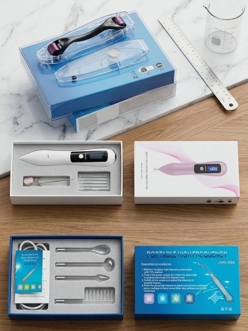 KIT DE ESTÉTICA/FACIAL - POUCO USADO
