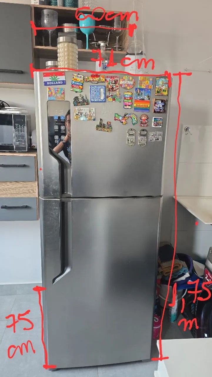Geladeira dúplex Electrolux tf55s inverter