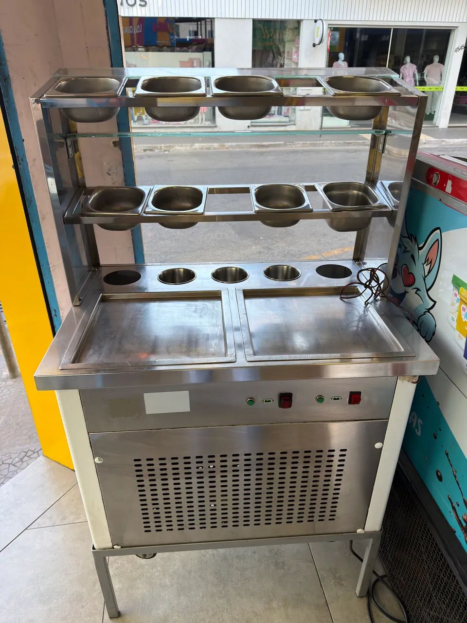 Maquina Sorvete na Chapa Dupla - Foto 2