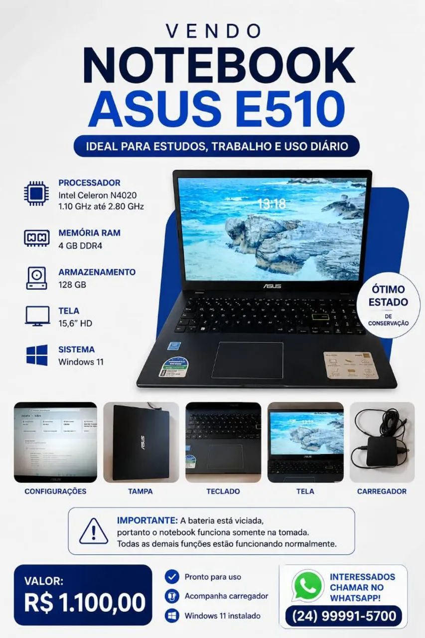 Notbook Asus 