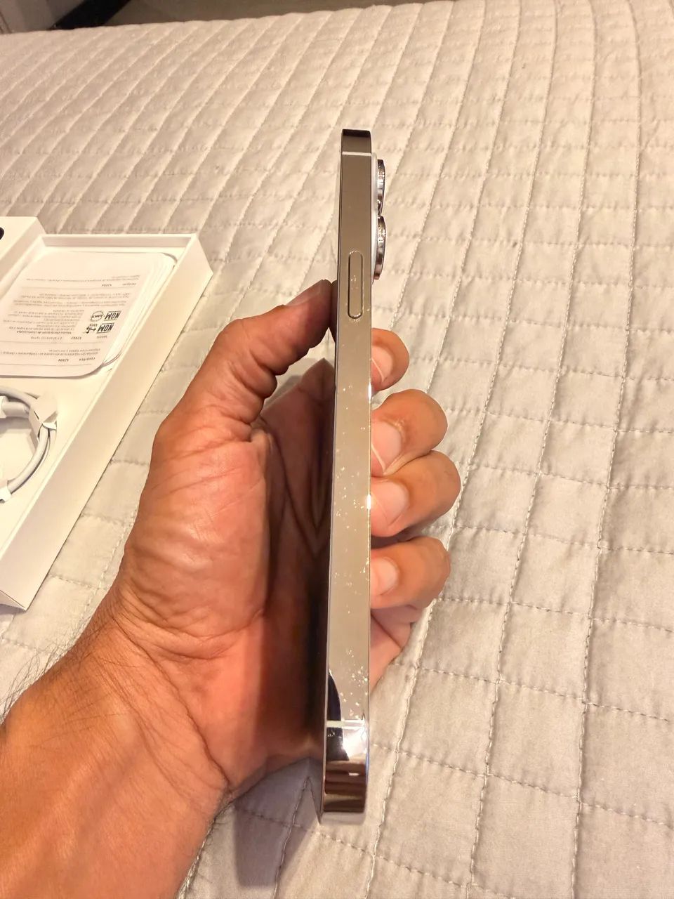 iPhone 14 Pro Max 256GB branco/silver - Celulares e Smartphones
