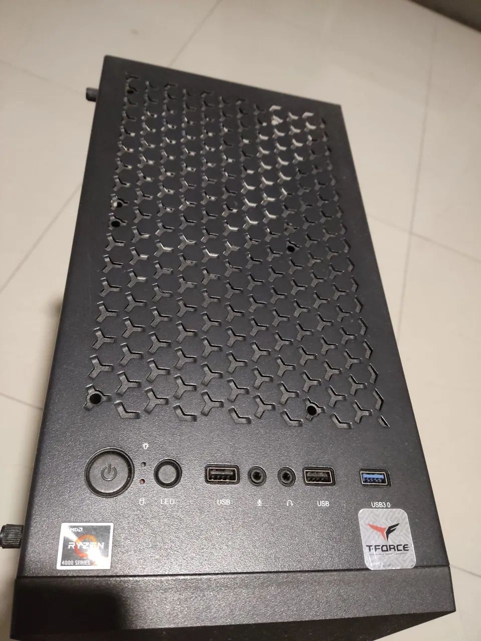 Gabinete PC com lateral de vidro.  - Foto 2
