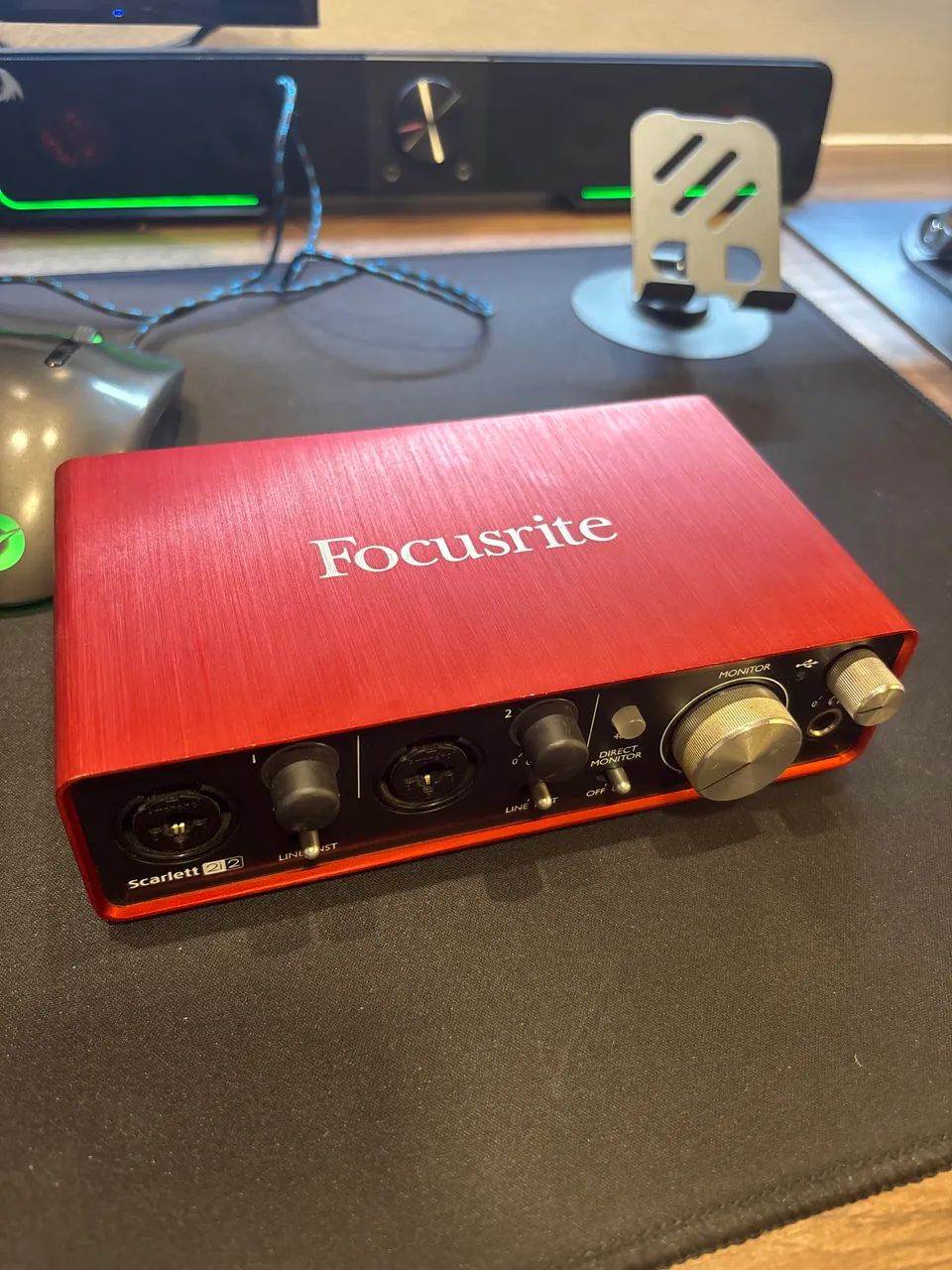 Interface de áudio Scarlett 2i2 2nd Gen 
