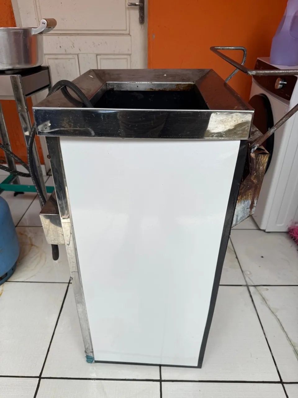 Fritadeira a gás, alta pressão  - Foto 3