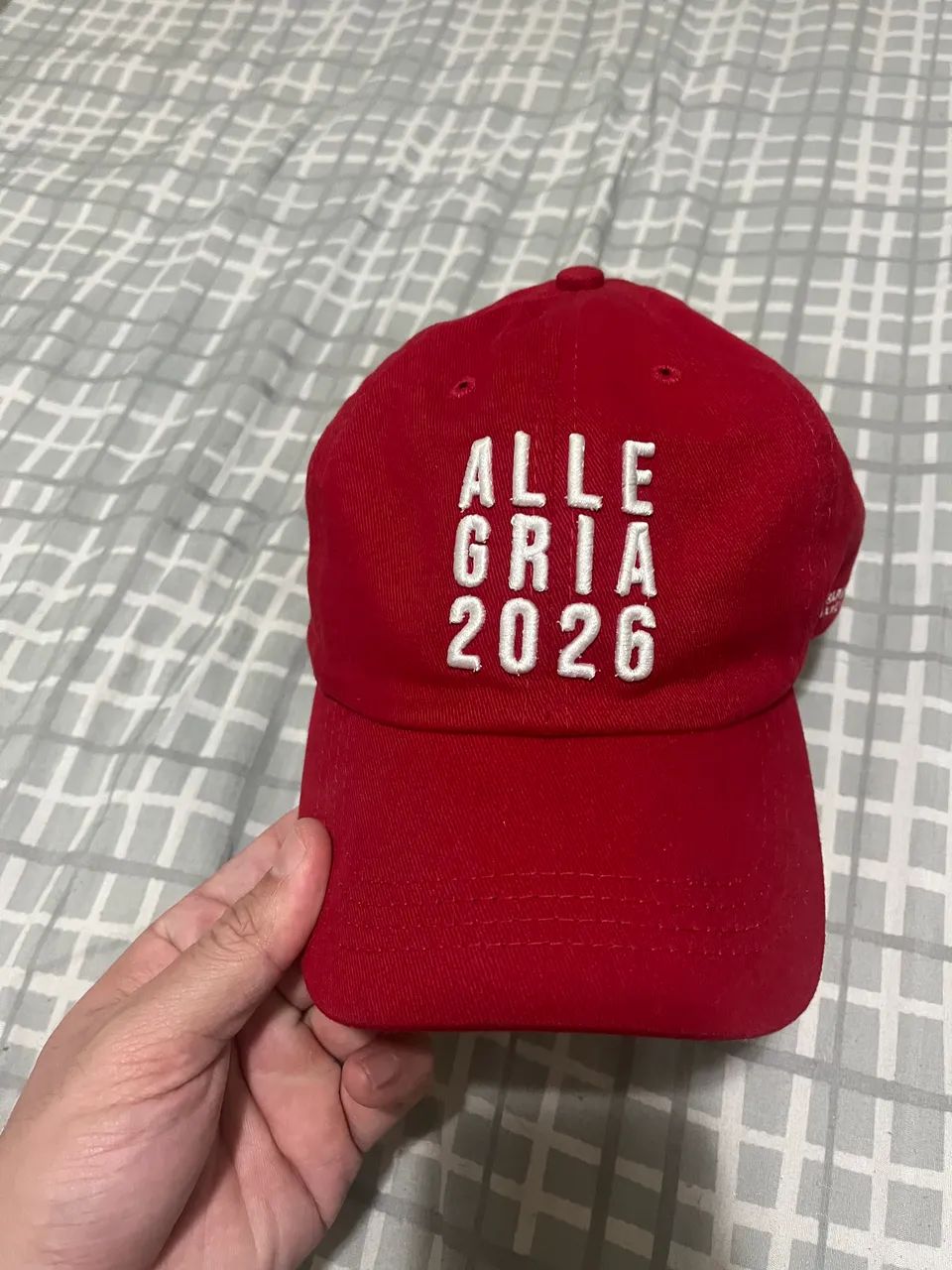 Boné camarote Allegria 2026