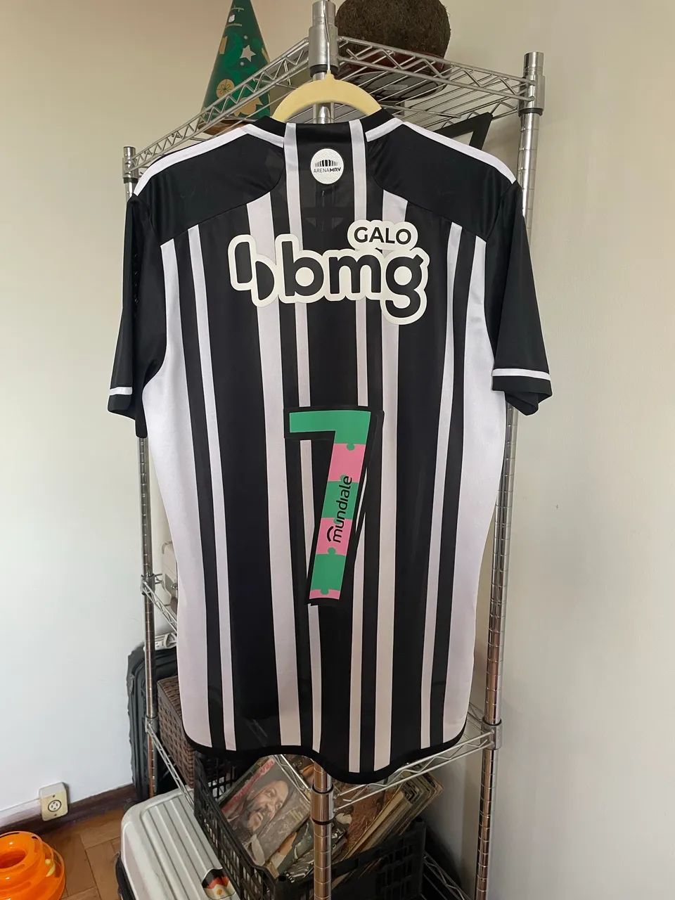 Camisa Atlético Mineiro - Autismo - Patch + Número (rara) - Foto 2