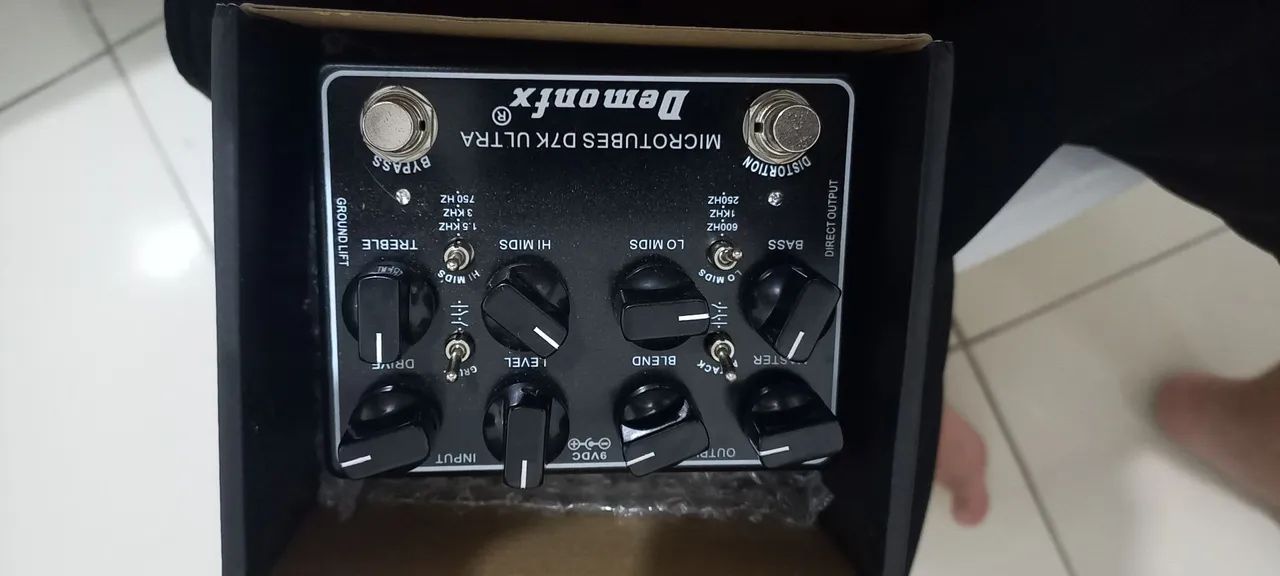 Pré Amp Baixo Demonfx Simulator Darkglass