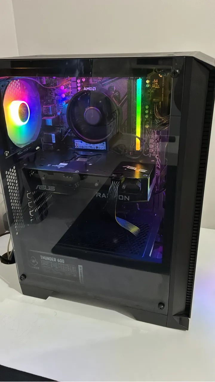 Pc Gamer: Ryzen 5500 + Rx6600 e 16gb RAM  - Foto 2