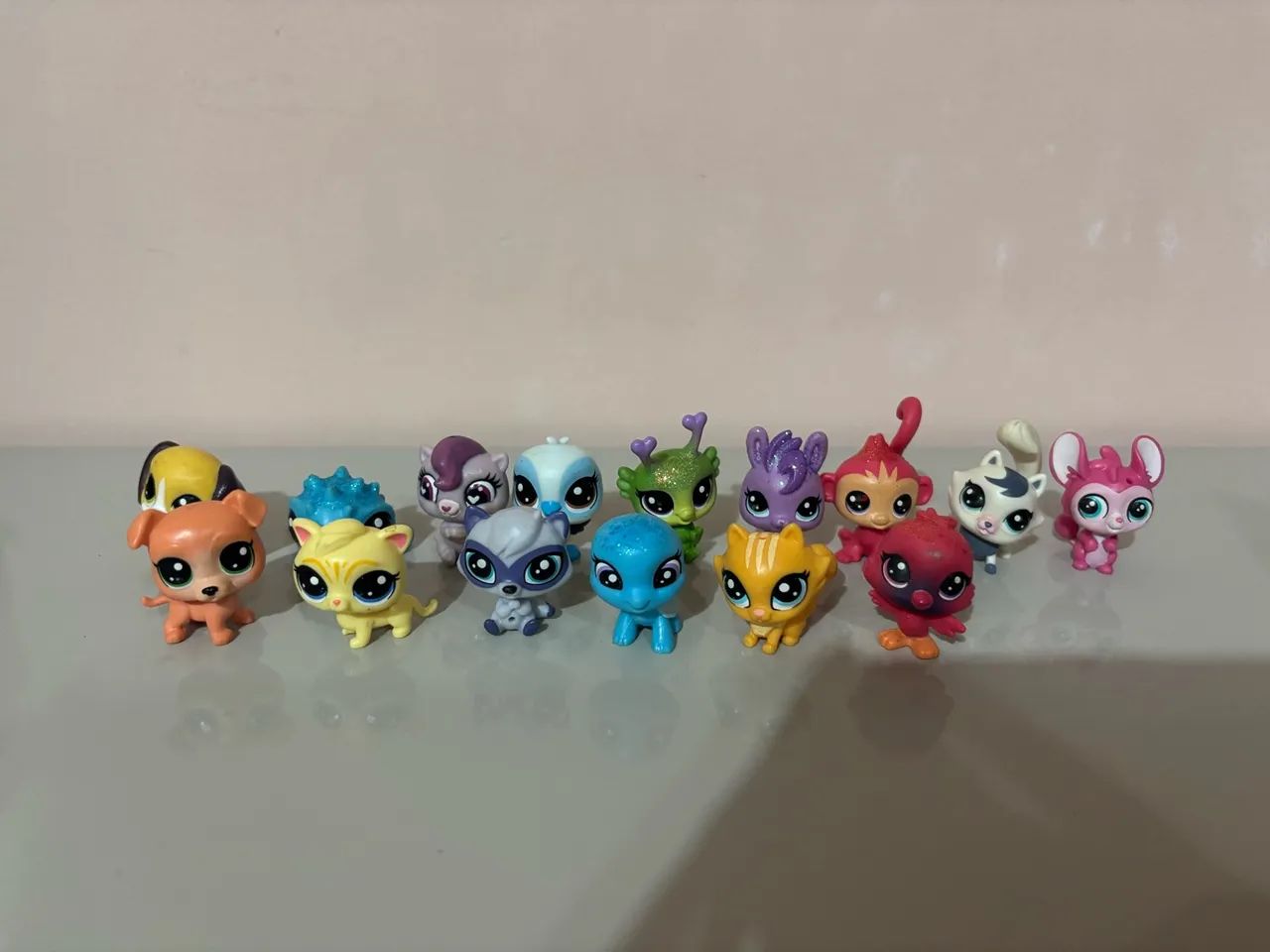 Kit 15 Littlest pet Shop mini
