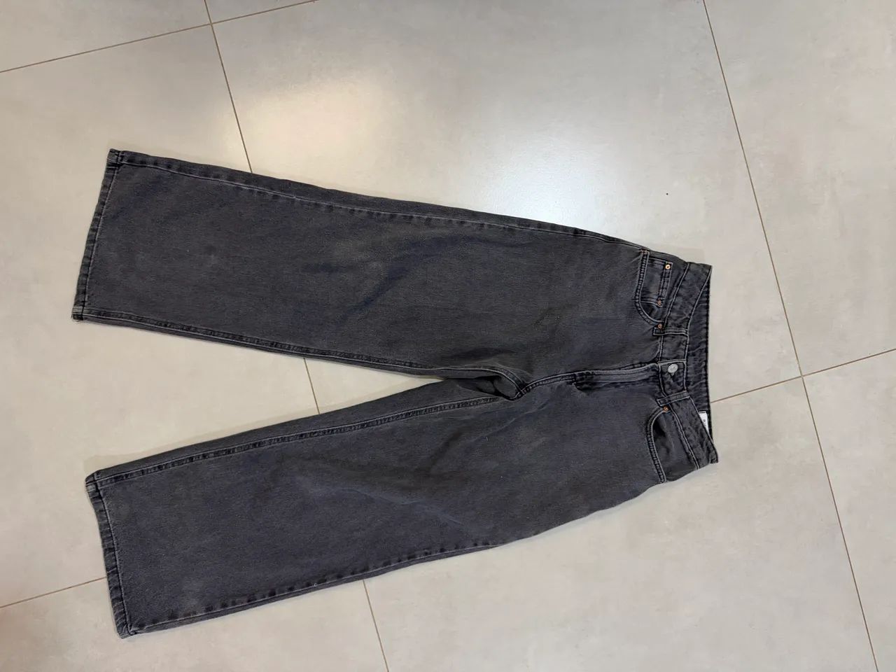 Calça wide leg preta renner - Foto 4