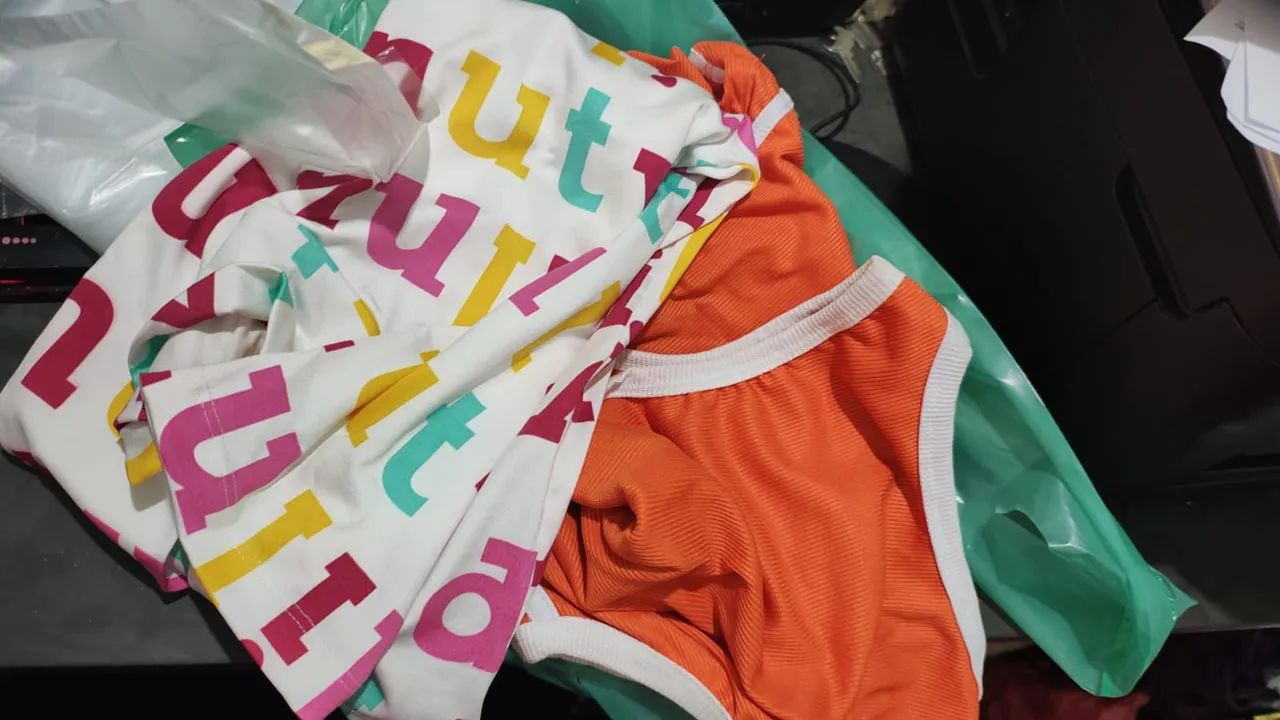 Peças de roupa nova 