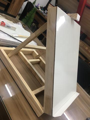 Maleta artística - pintura de tela