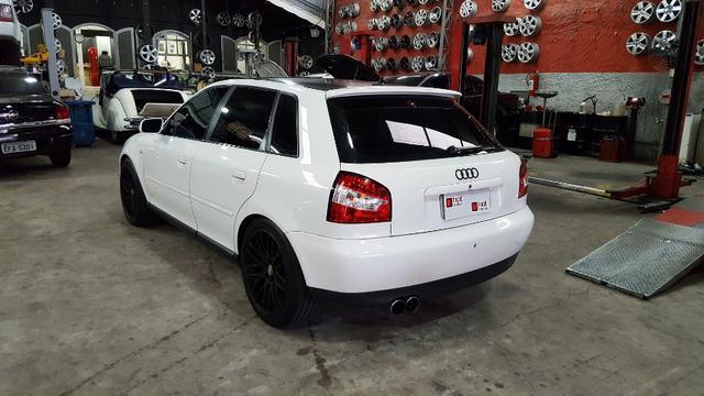 Audi A3 Turbo 253 CV Rodas 18, DVD Pioneer Preparação leve, impecável!!! - Foto 13