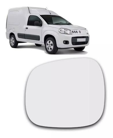 Lente C/ Base Retrovisor Fiorino 2014 2016 Direito Original