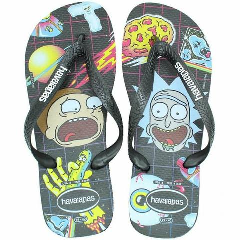 rick and morty havaianas