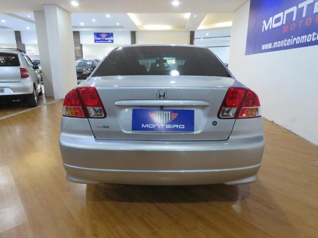 Honda Civic 1.7 EX 16v 4p Automático Blindagem III-A Completo C/ Couro - Foto 5