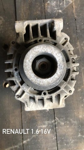 alternador renault sandero, logan, clio, duster, megane 1.6 16v