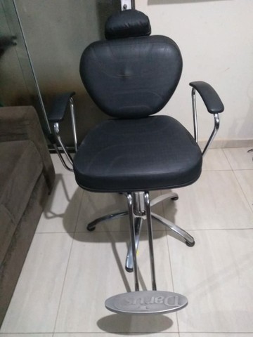 Cadeira de barbeiro hidráulica inclinável  - Foto 3