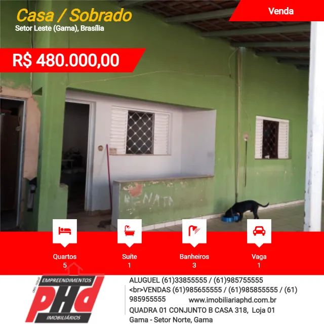 Casa a venda Setor Leste Gama