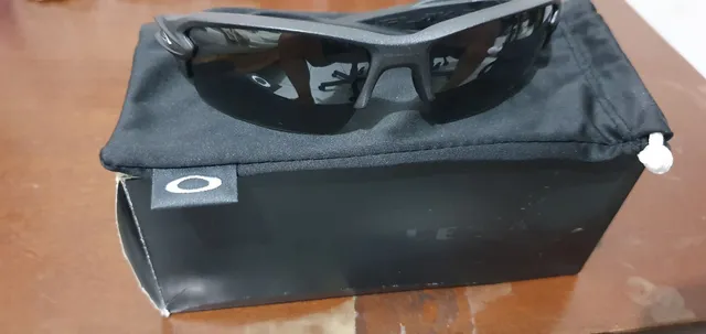 Óculos de Sol Juliet Prata Espelhada Borracha Branca | Óculos Masculino  Oakley Nunca Usado 85081078 | enjoei