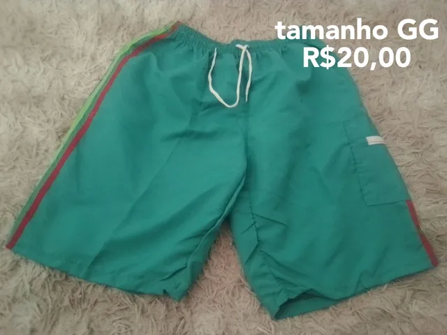 Super promoção Shorts tactel e também em malha confortável tamanhos GG / G e M