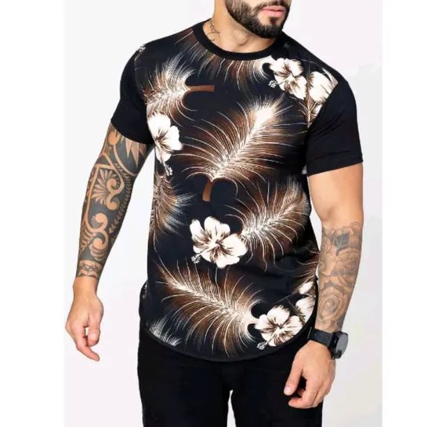 Camiseta long line masculino  - Foto 5