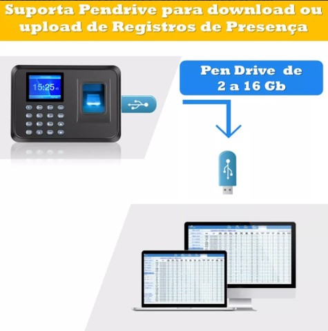 Relógio De Ponto Biométrico Eletrônico Digital Para Empresa - Outros itens  para comércio e escritório - Setor Garavelo, Aparecida de Goiânia  1162662691