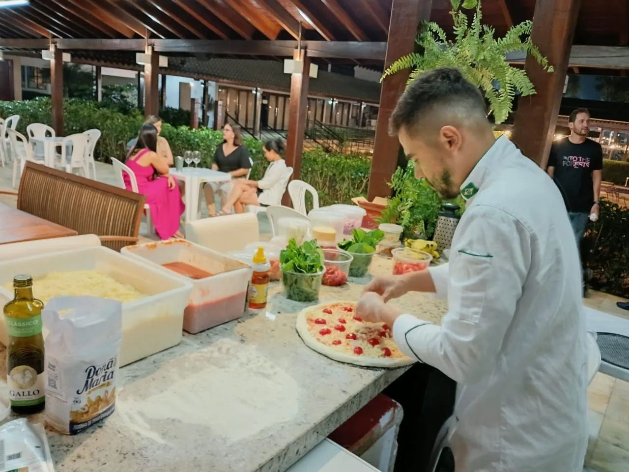 Serviço de Buffet de Pizza