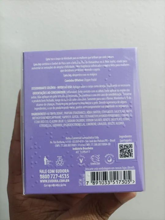 Perfume Lyra Joy Eudora  - Foto 6