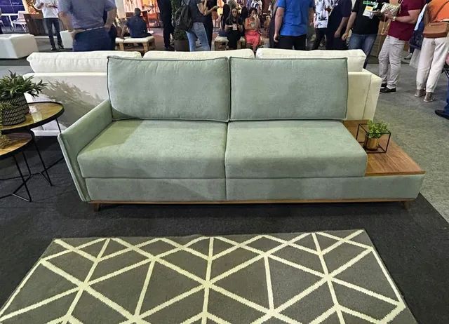 Sofa 3 lugares linho / belgica