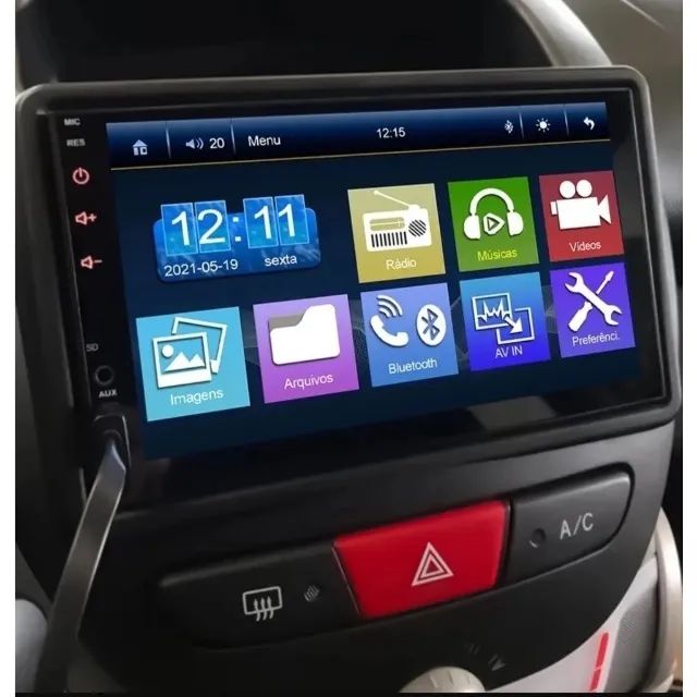 Central Multimídia Universal Mp5 2din Lelong LE 6310 - Foto 2