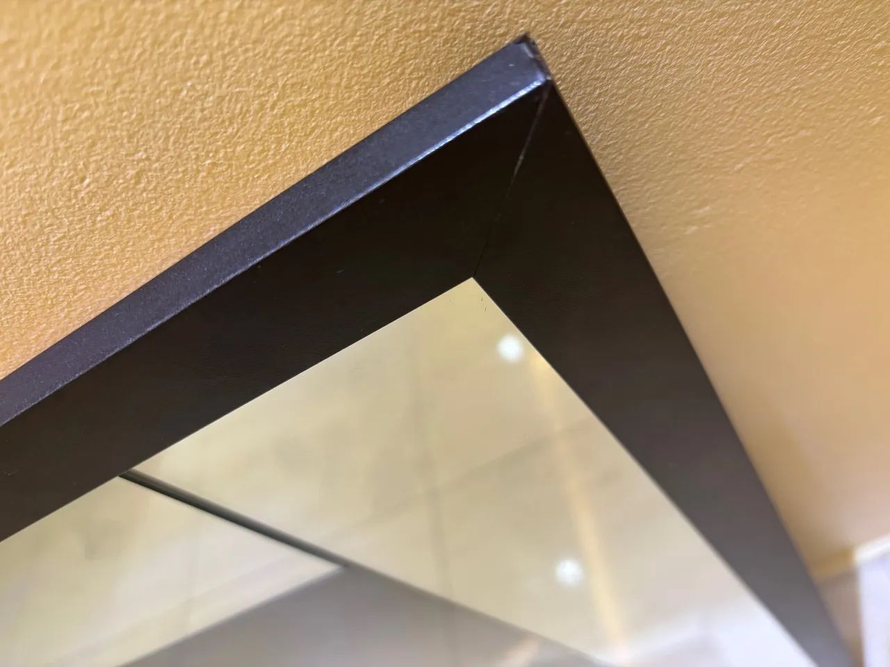 Quadro Decorativo Cristo Redentor com Vista Noturna e espelho - Foto 5